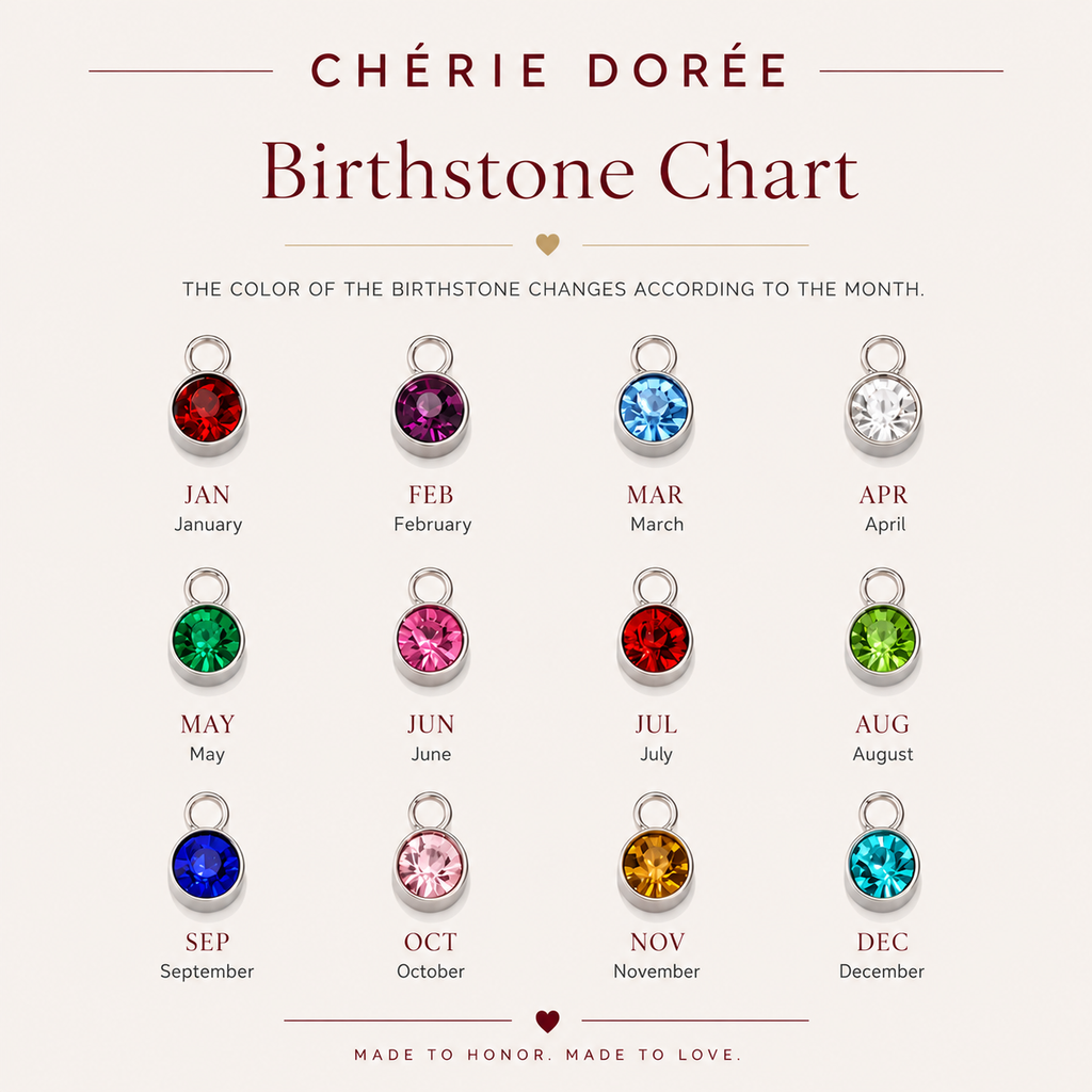The Paw Birthstone Necklace